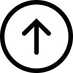 Arrow Up Circle SVG Icon